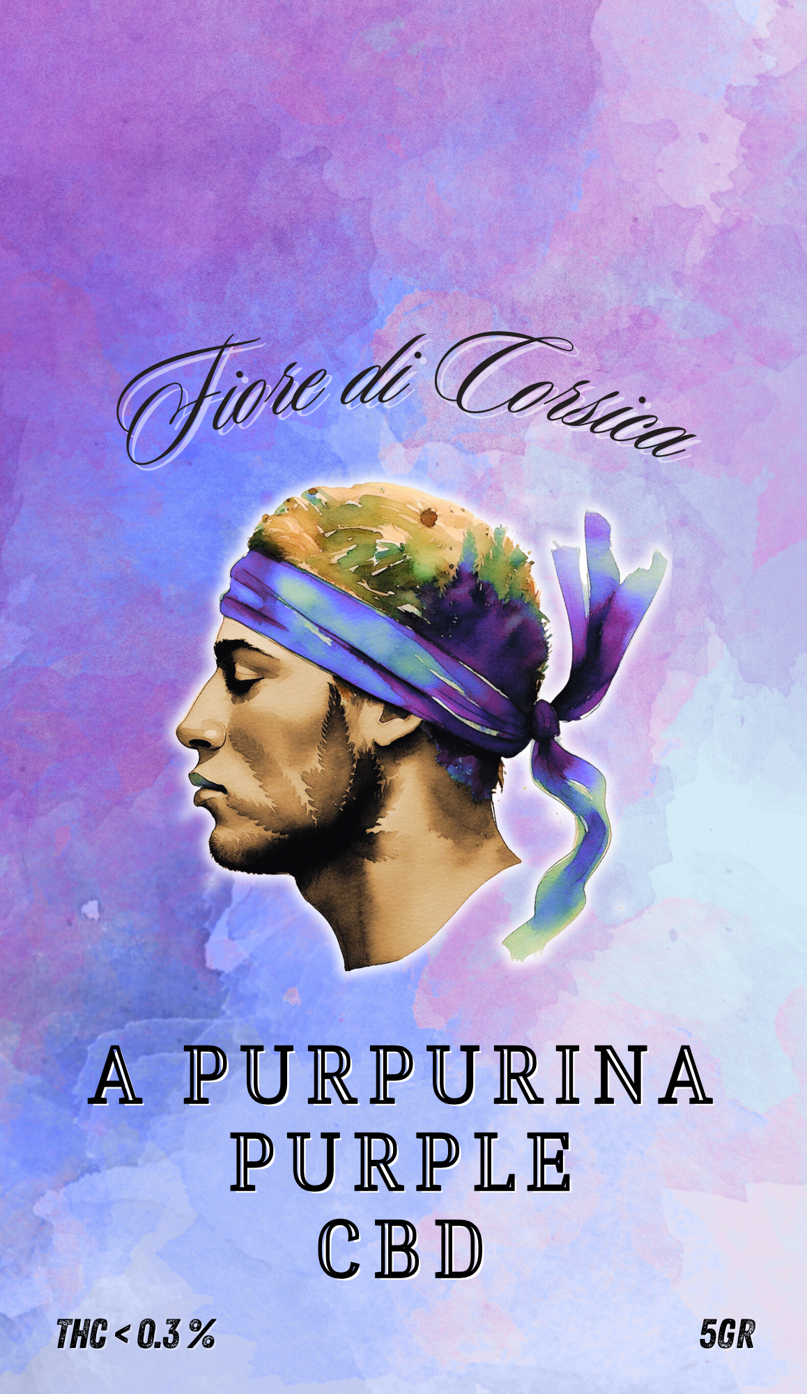 A purpurina - purple